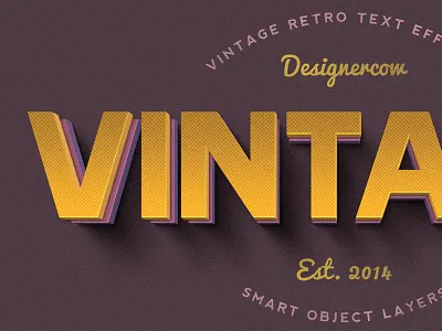 Vintage Text Effects 2