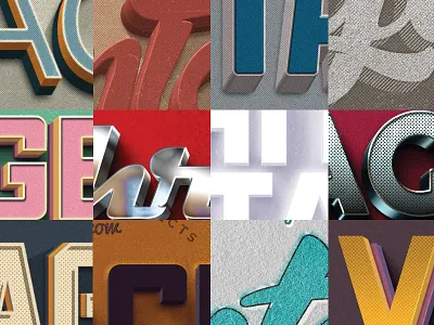 Vintage Text Effects retro retro text effect vintage vintage text effect