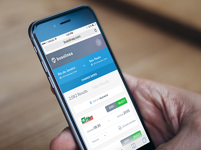 Busolinea Responsive app app design buses design ios app results travel ui