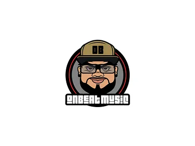 On Beat Music Logo logo