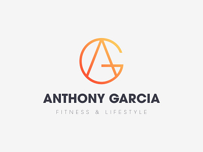 Anthony Garcia branding gym logo personal fitness training