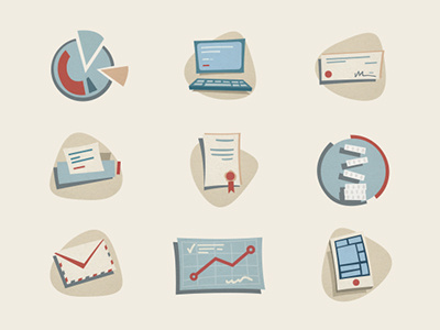 Office Icon Set design icon office set