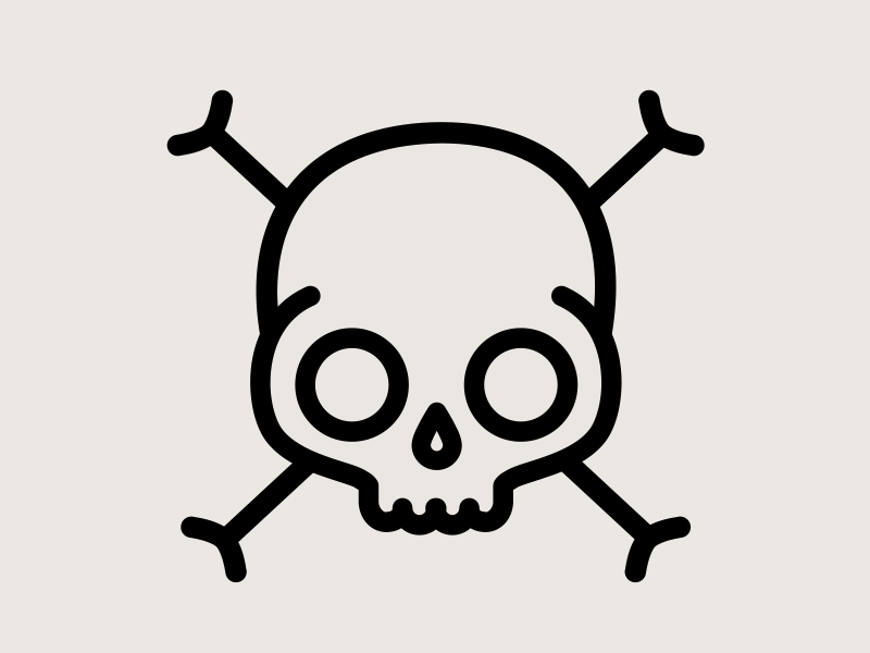 Skull 2d ae animation shape layers