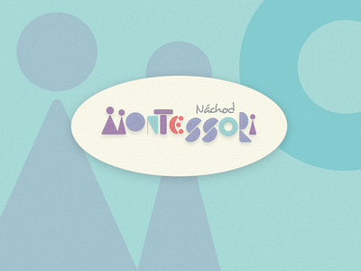 Montessori class concept V2 children logo montessori school