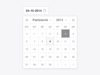 Date picker app calendar date design interface picker ui web web design webdesign website