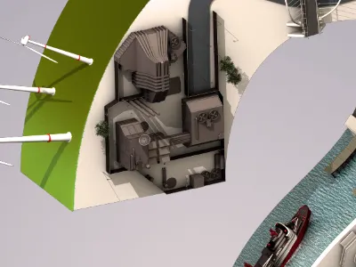 Business letter illustation 3d cinema4d texture typo