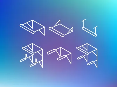 Thin line horizontal bar icons bartendaz icon sport thin line