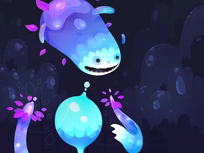 Froost creature geeklangel illustration monster