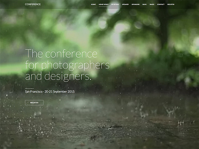 Conference 2 WordPress Theme - 6 conference cr3ativ event theme wordpress