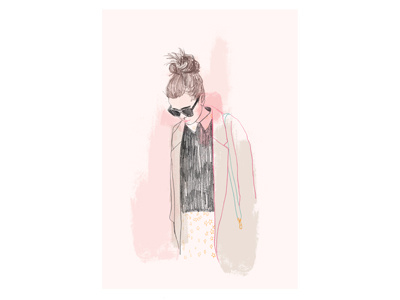 Orla fashion hand drawn illustration