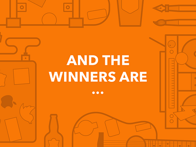 Winners announced! contest marketplace playoff rebound results sticker mule stickers winners