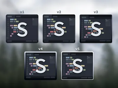 WIP - Sublime Text Replacement Icon 2 3 base16 icon ocean replacement sublime sublime text text wip yosemite