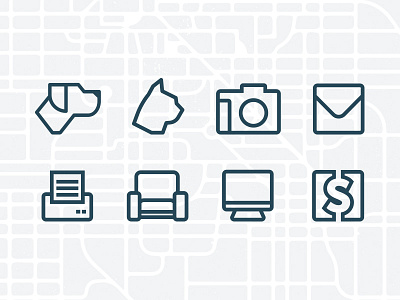 Digs Icons icons illustration vector