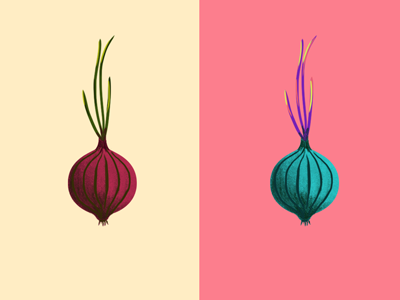 Red Onion food healthy illustration onion vegetable