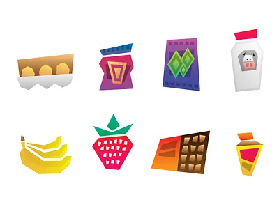 Ingredients - Cupcake Battle banana chocolate eggs milk starberries sugar vanilla yeast