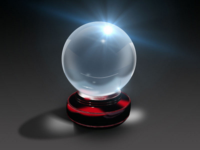 Crystal ball crystal，ps