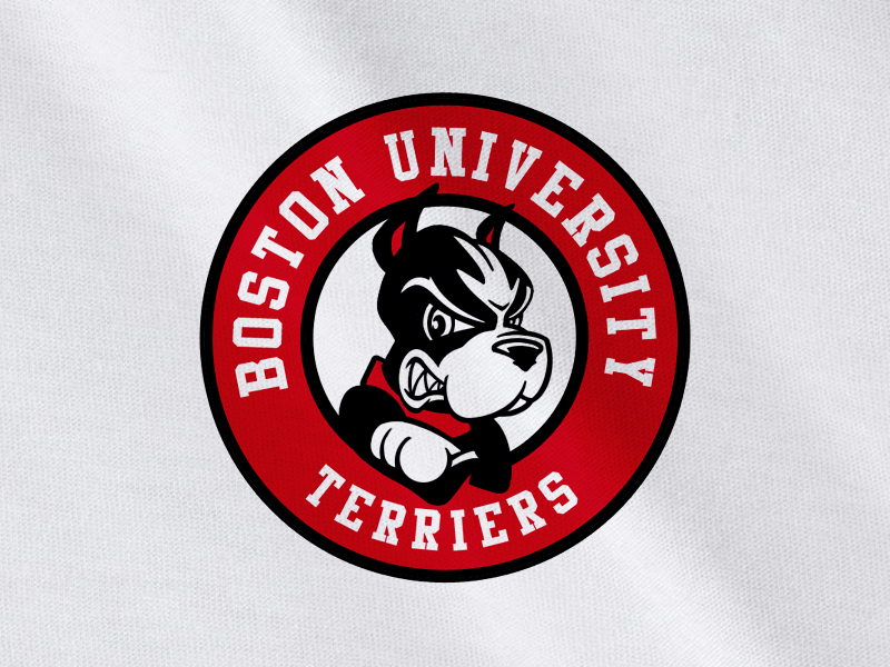 BU Terriers (gif) boston bu college logos ncaa sports terriers