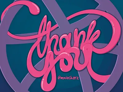 Thanks debut first shot illustration thanks