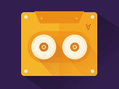 Casette Lollipop android app icon casette icon lollipop material design