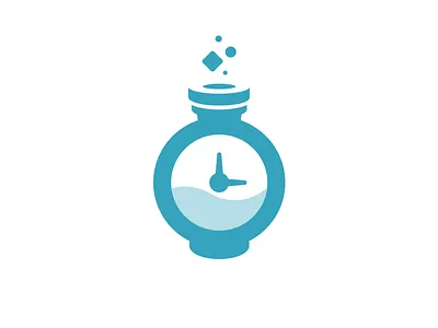 Mana Logo brand invoice logo logomark magic mana potion project time web