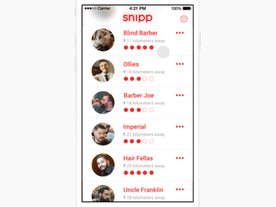 snipp shops expanded app barber barberapp barberfinder gregleblanc nickmacdougall ottawa scissors snipp