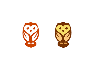 Owly 3 animal eye feather fly logo night owl proportion wing