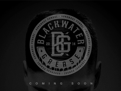 Blackwater Grease logo grease logo pomade