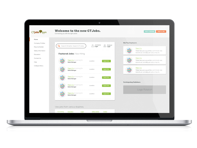 Ct Jobs Sticky Search jobs search sticky