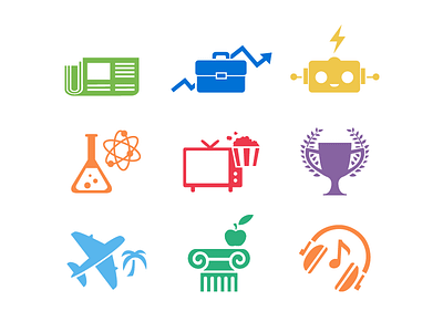 Magazine Categories art business culture icon music news science sport tech travel tv