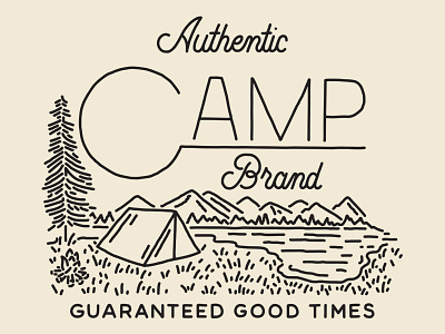 Guaranteed Good Times hand lettering illustration lettering typography