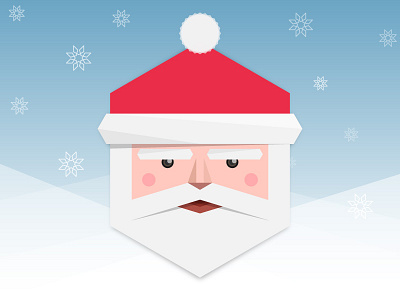 Santa Claus branding christmas design holidays identity illustration santa claus xmas