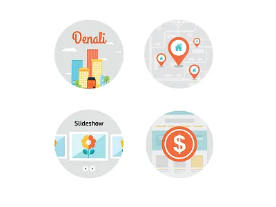 Ud Product Icons flat icons illustration product simple