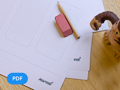 Apple Watch, iPhone, iPad & Android sketch paper! [FREE] apple download free icon ipad iphone iwatch paper pdf prototyping sketch watch