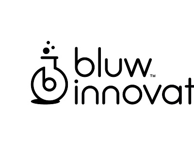 Bluw Innovation Arm branding identity logo