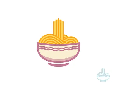 Noodles icon noodles vector