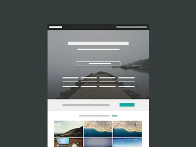 Film Supply Mini Wireframe design mini mockup process ui ux wireframe