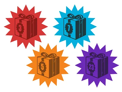 Advent calendar icons – New i