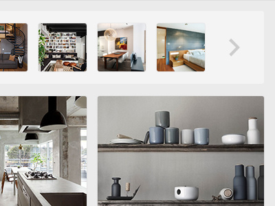 What is it? content designspiration explore grid save thumbnail ui