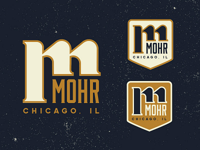 Mohr! Mohr! Mohr! chicago identity logo m shield