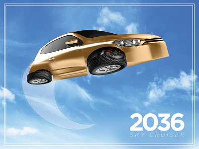Sky Cruiser back to the future car flying new