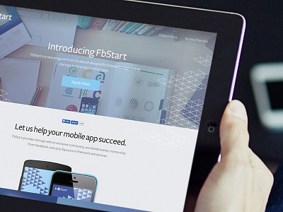 Start design homepage responsive ui web website
