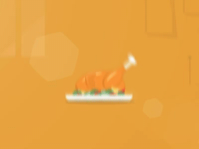 Thanksgiving - Dribbble animation motion graphics