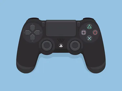 PS4 Controller controllers illustration ps4 ps4 controller vector