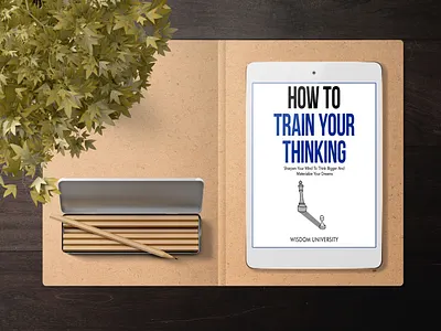 How To Train Your Thinking 3d book mockup acx cover amazon kdp audiobook cover book book cover book cover art book cover design book cover designer book design ebook ebook cover epic epic book epic book covers epic bookcovers epic covers how to book cover how to train your thinking professional book cover