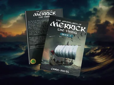 The Adventures of Merrick the Viking 3d book mockup amazon kdp book book cover book cover art book cover design book cover designer book cover mockup book design ebook ebook cover epic epic book epic book covers epic bookcovers epic covers fantasy book cover paperback professional book cover