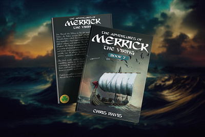 The Adventures of Merrick the Viking 3d book mockup amazon kdp book book cover book cover art book cover design book cover designer book cover mockup book design ebook ebook cover epic epic book epic book covers epic bookcovers epic covers fantasy book cover paperback professional book cover