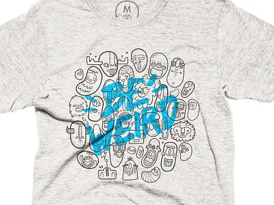 T-Shirt Cottonbureau bureau buy character cotton doodle faces sale t shirt tee weird