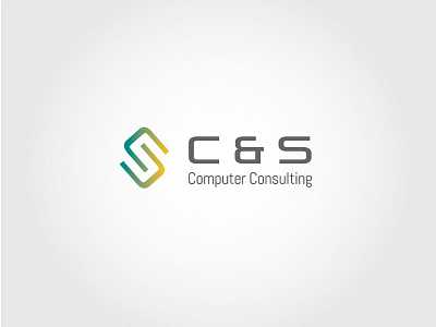 C&S Logo Final computer logo design technology