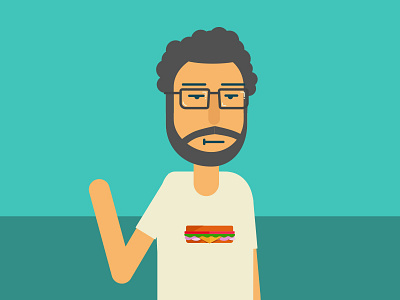 Sandwich Tee Guy