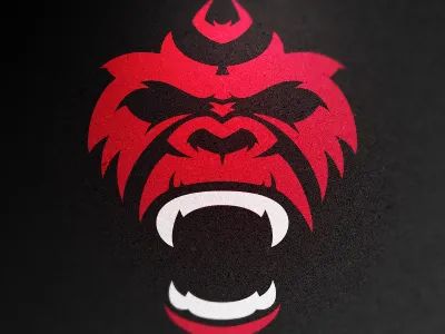 Gorilla ape apparel branding fighting gorilla mma monkey